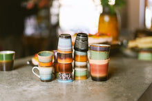 Load image into Gallery viewer, Ceramic 70s Coffee Mugs (6) GROUNDING