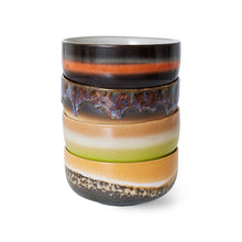 Load image into Gallery viewer, Ceramic 70s Dessert Bowls (4) HUMUS