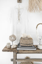 Load image into Gallery viewer, Raffia FISHBONE Keychain