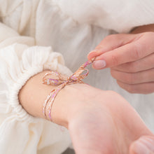 Load image into Gallery viewer, Sari Wrap Bracelet - Rose Quartz