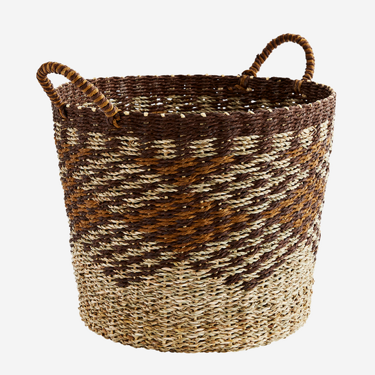 Paper Rope Basket with Handles