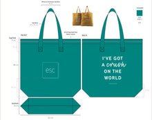 Load image into Gallery viewer, ESCAPE tote bag 2022