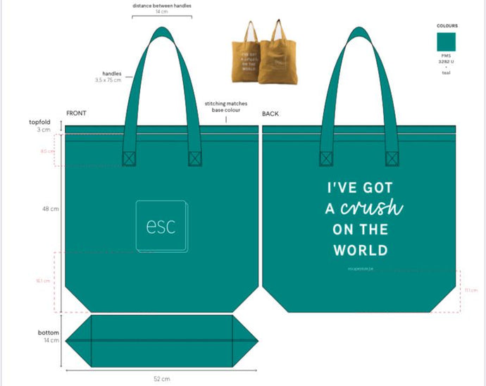 ESCAPE tote bag 2022
