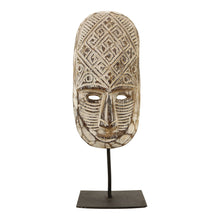 Load image into Gallery viewer, Wooden MASK on Stand