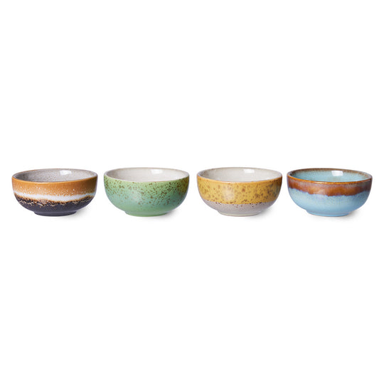 Ceramic 70s XS Bowls CASTOR
