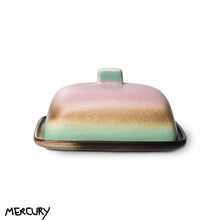 Load image into Gallery viewer, Ceramic 70s Butter Dish