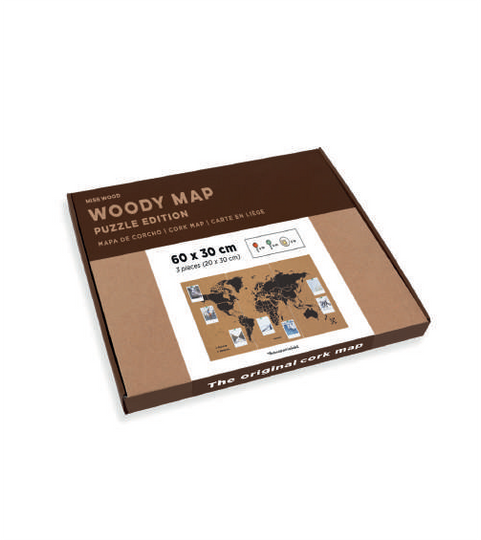 NEW Woody Map - XL Puzzle Edition