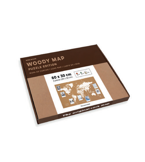 NEW Woody Map - Medium Puzzle Edition