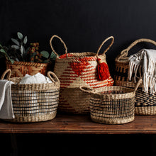 Load image into Gallery viewer, Terracotta Bamboo Basket