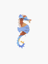 Load image into Gallery viewer, Blue Ringlet Seahorse