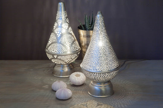 Silver Mini Filisky Table Lamp