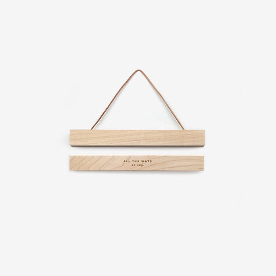 Small Wooden Magnetic Hanger