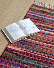 Load image into Gallery viewer, SHANTI Multi Rag Rug Large