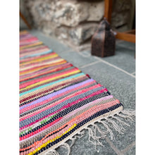 Load image into Gallery viewer, SHANTI Multi Rag Rug Large