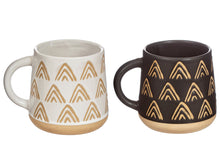 Load image into Gallery viewer, Wax Resist Triangles Mug