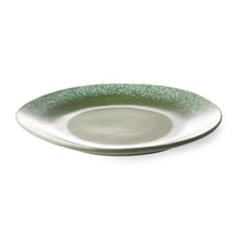Load image into Gallery viewer, Ceramic 70s Dinner Plates: GREEN (2)