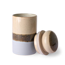 Load image into Gallery viewer, Ceramic 70s Storage Jar