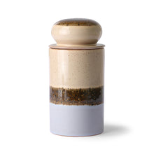 Load image into Gallery viewer, Ceramic 70s Storage Jar