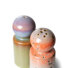 Load image into Gallery viewer, Ceramic 70s PEPPER &amp; SALT Jar