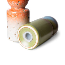 Load image into Gallery viewer, Ceramic 70s Pepper &amp; Salt Jar