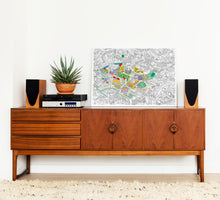 Load image into Gallery viewer, Giant Coloring Poster BRUSSELS