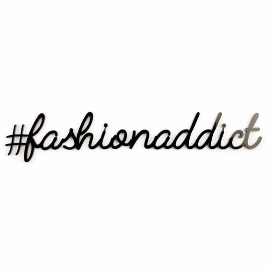 sticker quote - #fashionaddict
