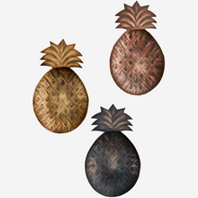 Load image into Gallery viewer, Set of 3 Pineapple Trays