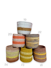 Load image into Gallery viewer, Hadithi baskets S - yellow series