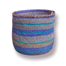 Load image into Gallery viewer, Hadithi baskets S - blue series