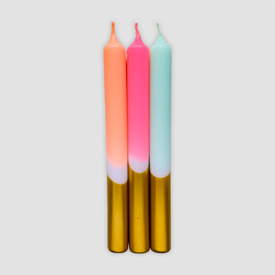 Dip Dye X-Mas Candles