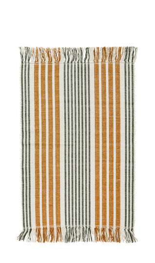 Striped Cotton Bath Mat 60|90