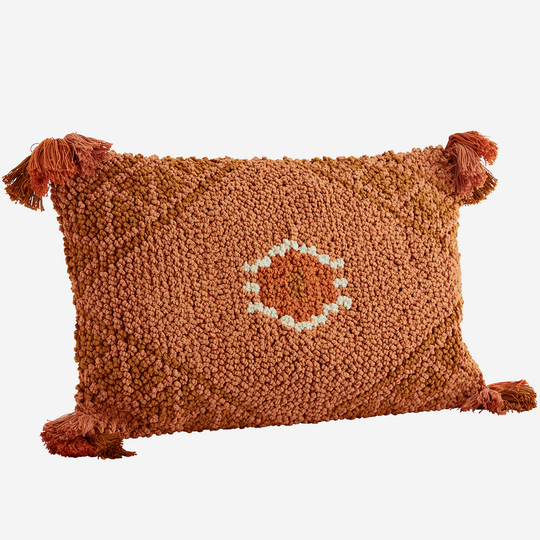 Woven Cushion Cover w/ Tassels 40/60