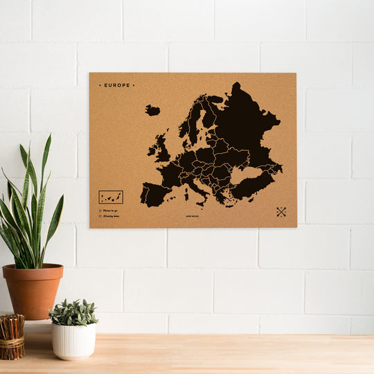 Europe Woody Map XL