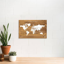 Load image into Gallery viewer, Wooden Woody Map
