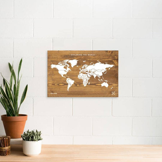 Wooden Woody Map