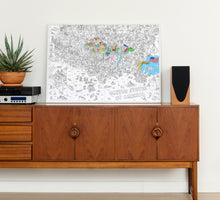 Load image into Gallery viewer, Giant Coloring Poster USA