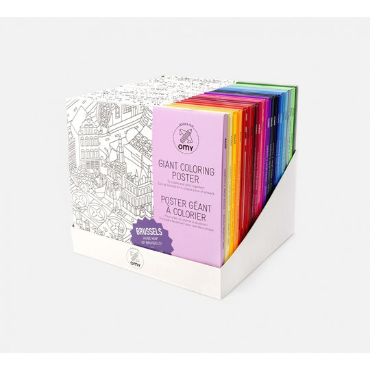 Giant Coloring Poster USA