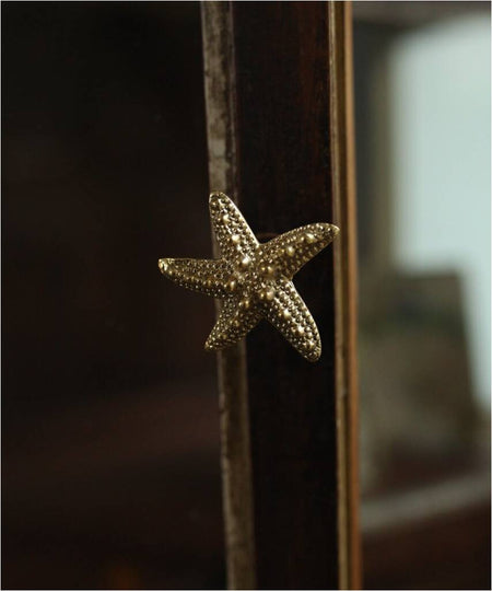 Ruby Seastar Knob - Set of 2