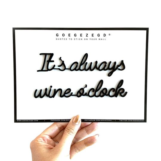 Goegezegd Sticker Quotes