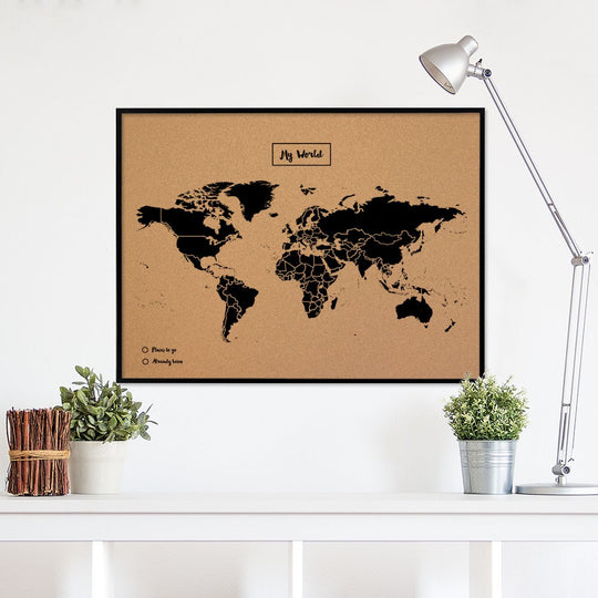 Woody Map Natural XL + frame
